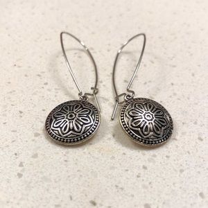 BOGO ✨ Boho Silver-Toned Drop Earrings